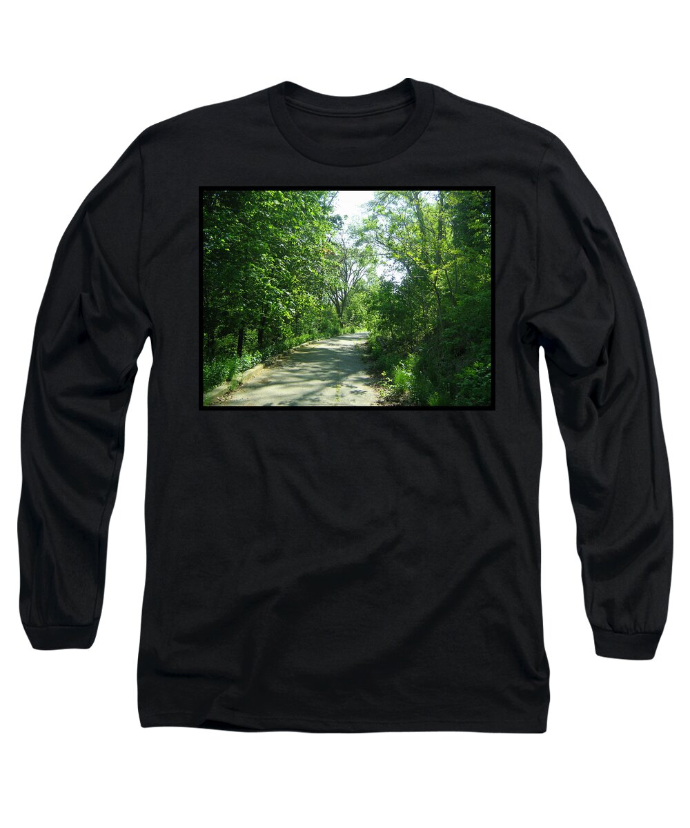 Shawn Long Sleeve T-Shirt featuring the photograph Toronto Trails by Shawn Dall