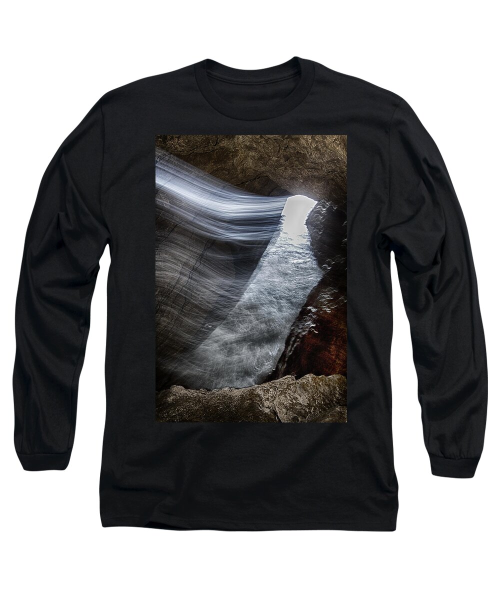 Water Long Sleeve T-Shirt featuring the photograph Water Ghost by Robert Woodward