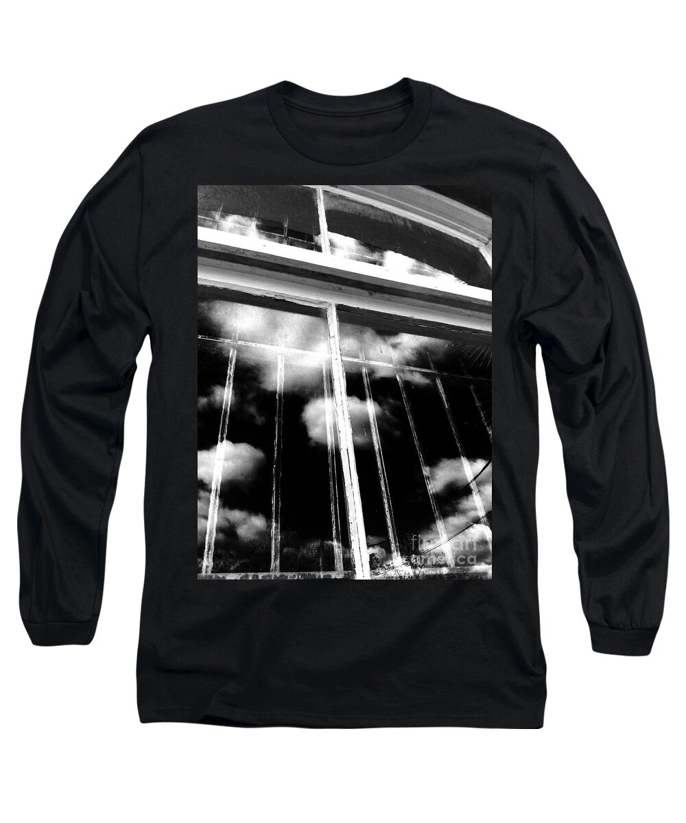 Window Cloud Long Sleeve T-Shirt featuring the photograph Window clouds by WaLdEmAr BoRrErO