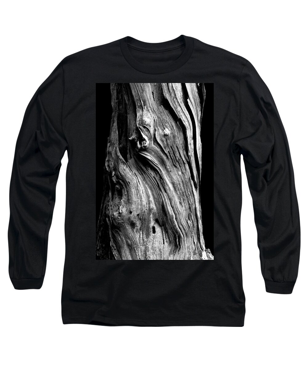 Wood Long Sleeve T-Shirt featuring the photograph Wood by Shane Holsclaw