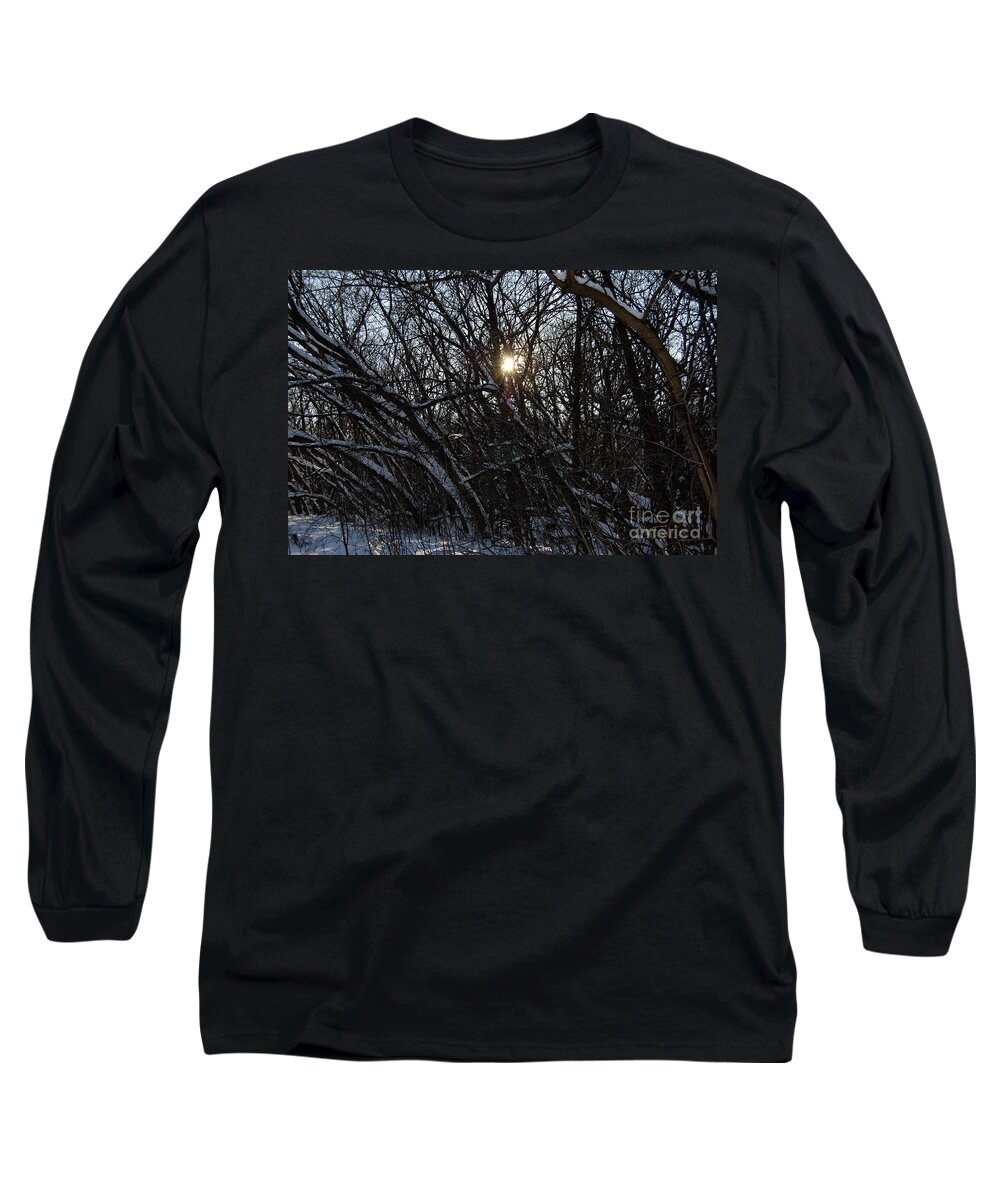 Trees Long Sleeve T-Shirt featuring the photograph Yearning for Spring by jammer by First Star Art