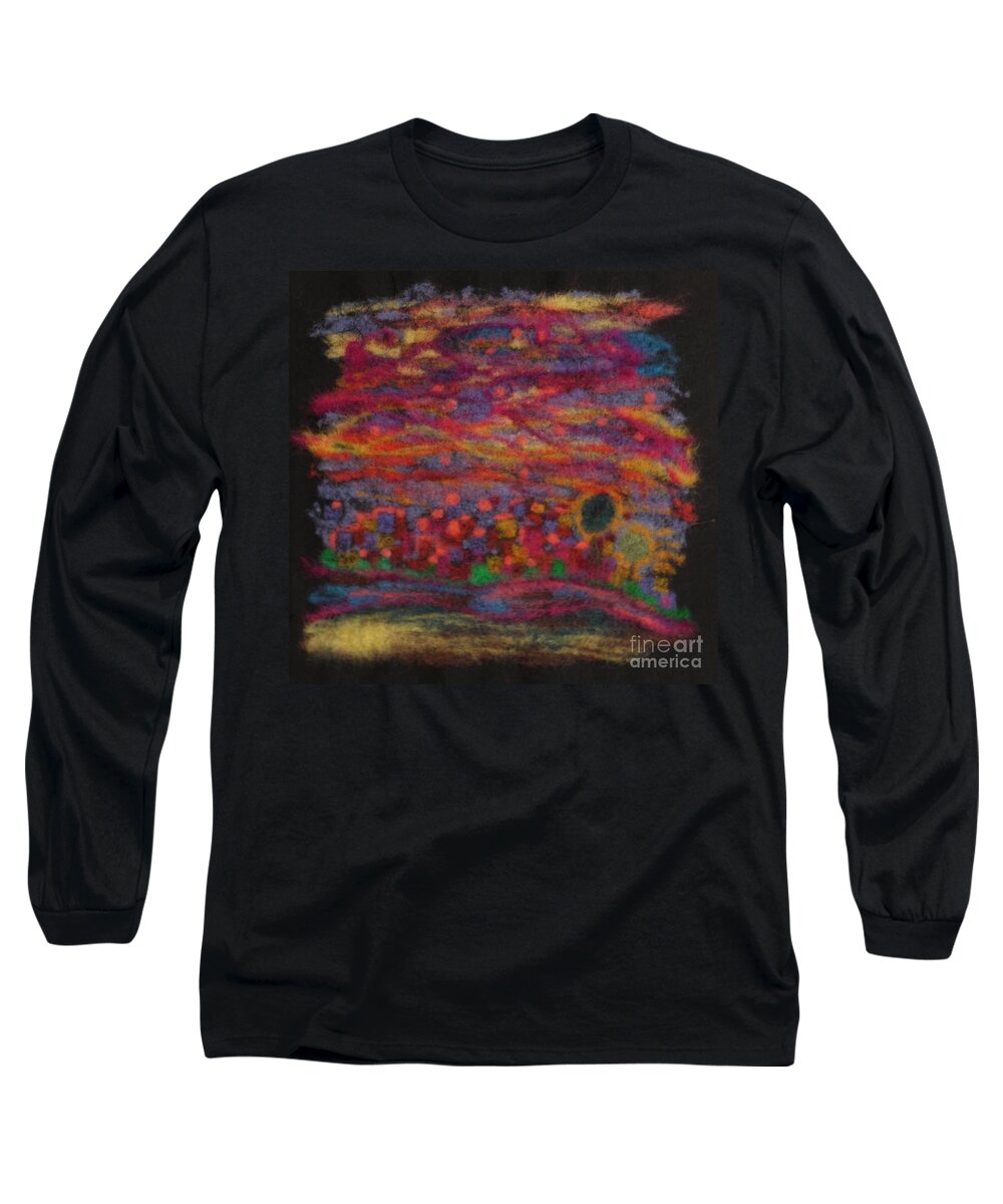 Memories Long Sleeve T-Shirt featuring the painting Recollections by Heather Hennick