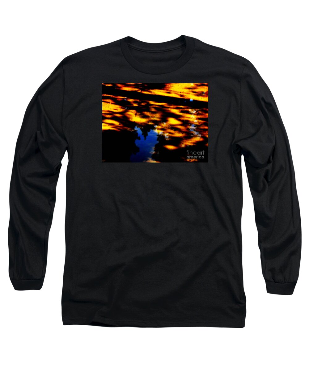 Darkness Canvas Prints Long Sleeve T-Shirt featuring the photograph Arrival of darkness by Pauli Hyvonen