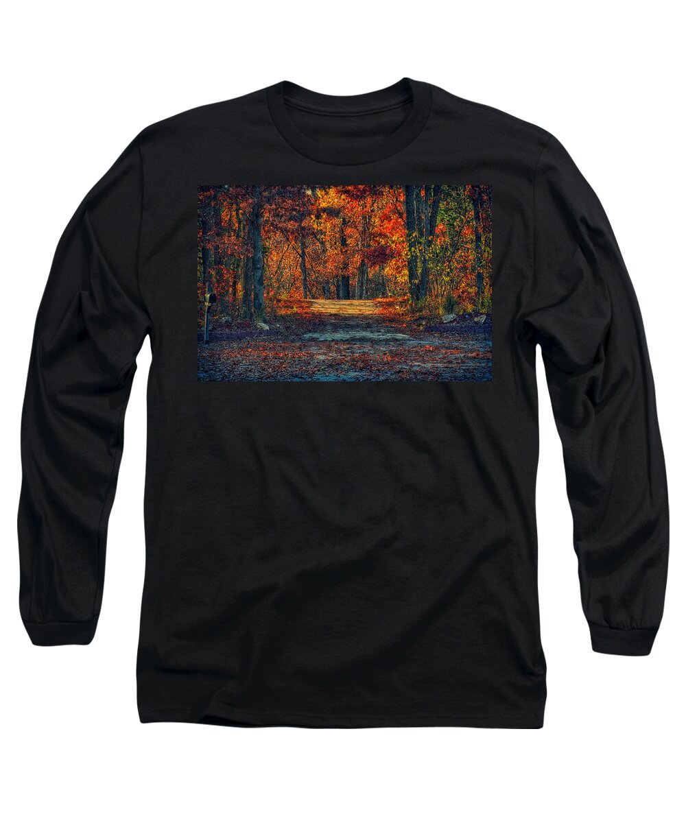 Missouri Long Sleeve T-Shirt featuring the photograph Autumn Has Arrived by Bill and Linda Tiepelman