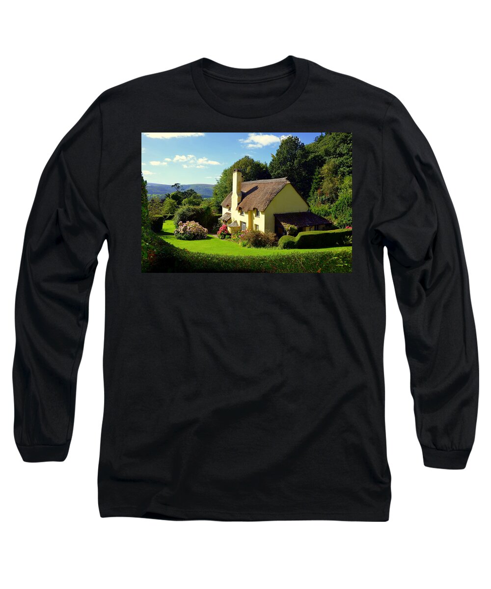 Selworthy Long Sleeve T-Shirt featuring the photograph Beautiful Selworthy by Carla Parris