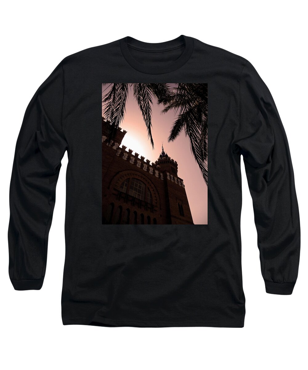 Europe Long Sleeve T-Shirt featuring the photograph Castell dels Tres Dragons - Barcelona by Juergen Weiss