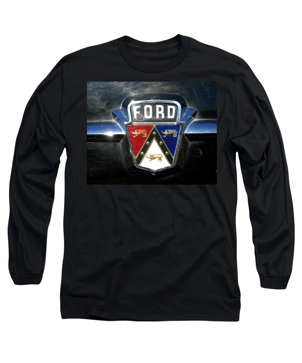 Ford Long Sleeve T-Shirt featuring the painting Classic Ford by Renate Wesley