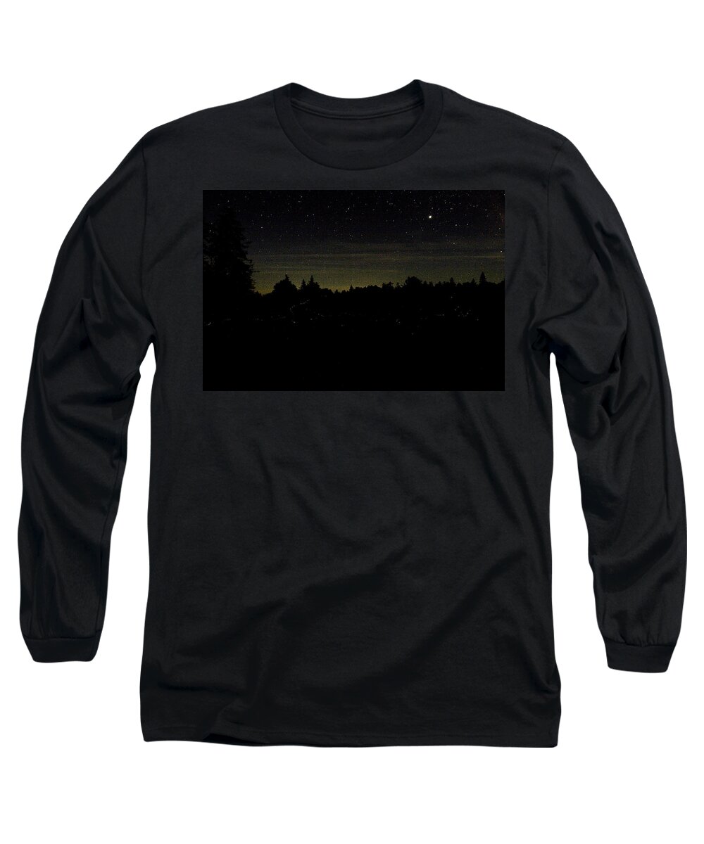 Maine Long Sleeve T-Shirt featuring the photograph Dancing Fireflies by Brent L Ander