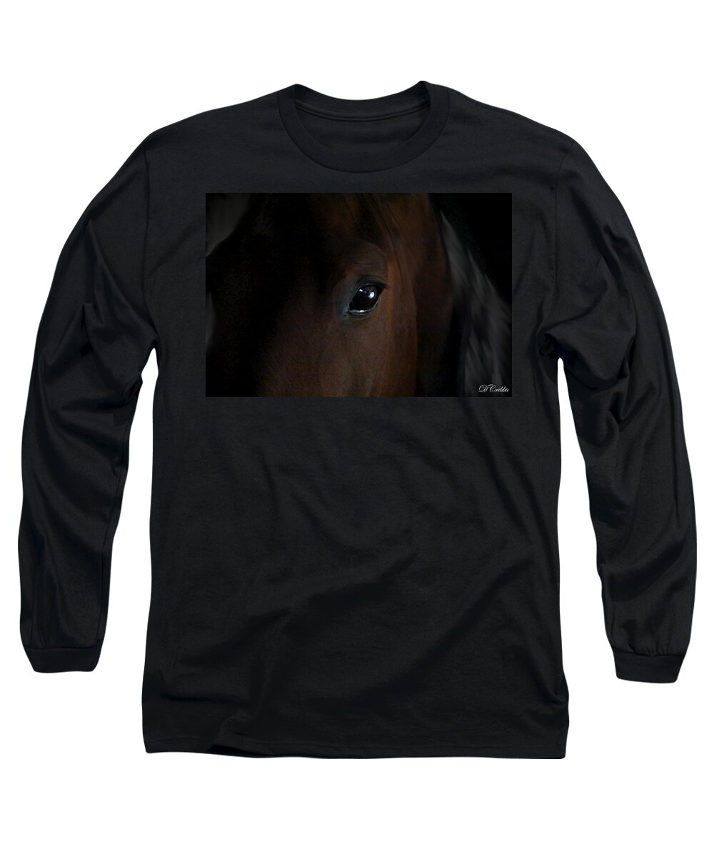 Eye Long Sleeve T-Shirt featuring the photograph Eye of the Beholder by Davandra Cribbie