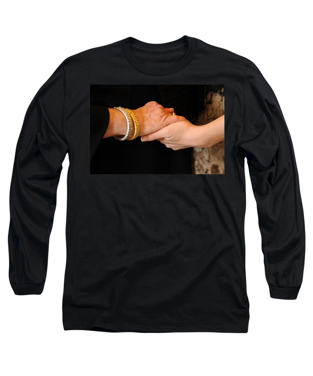 Hand Long Sleeve T-Shirt featuring the photograph Generations by Richard Bryce and Family