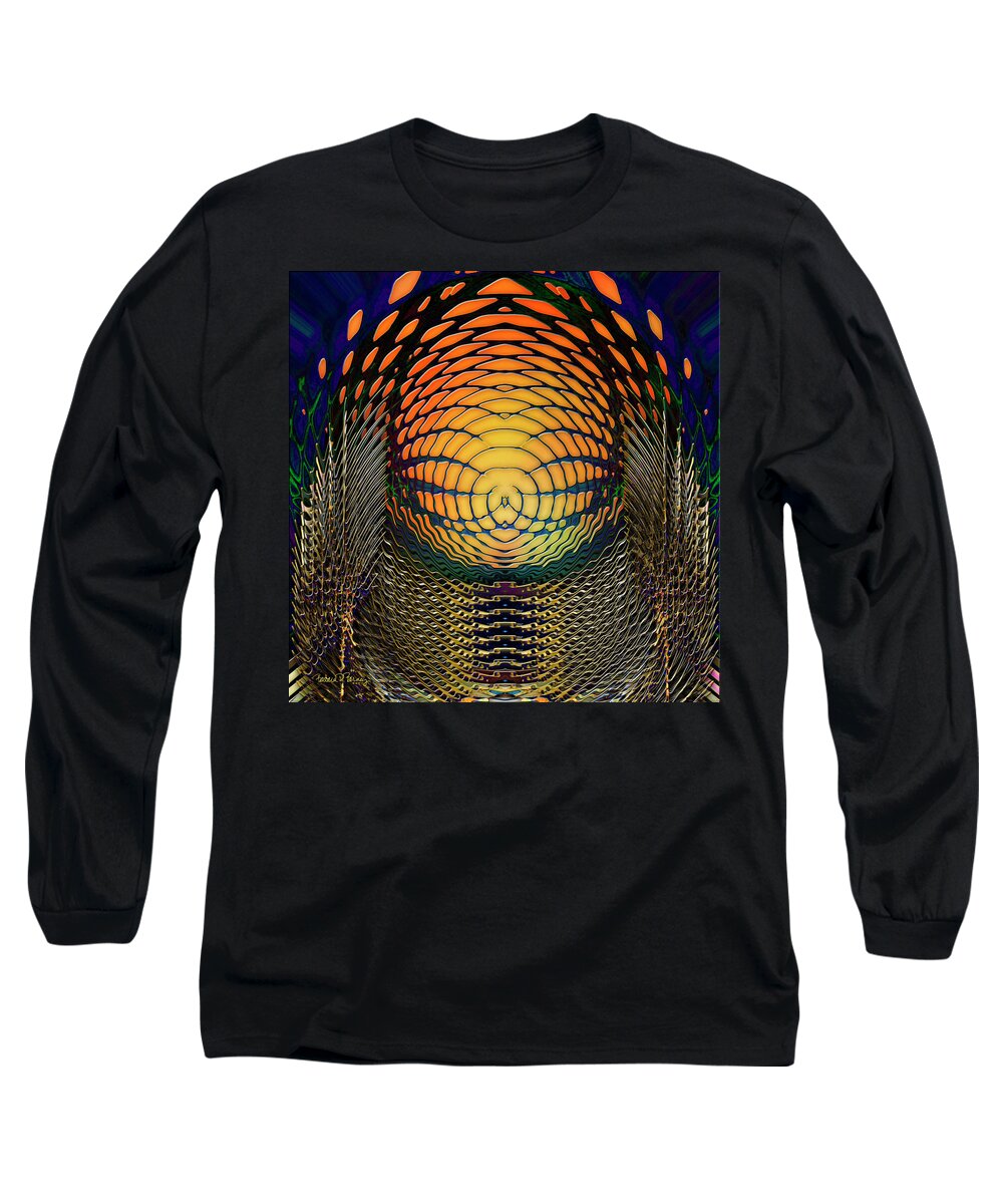 Light Long Sleeve T-Shirt featuring the digital art Guardians of the Light Within by Barbara Berney