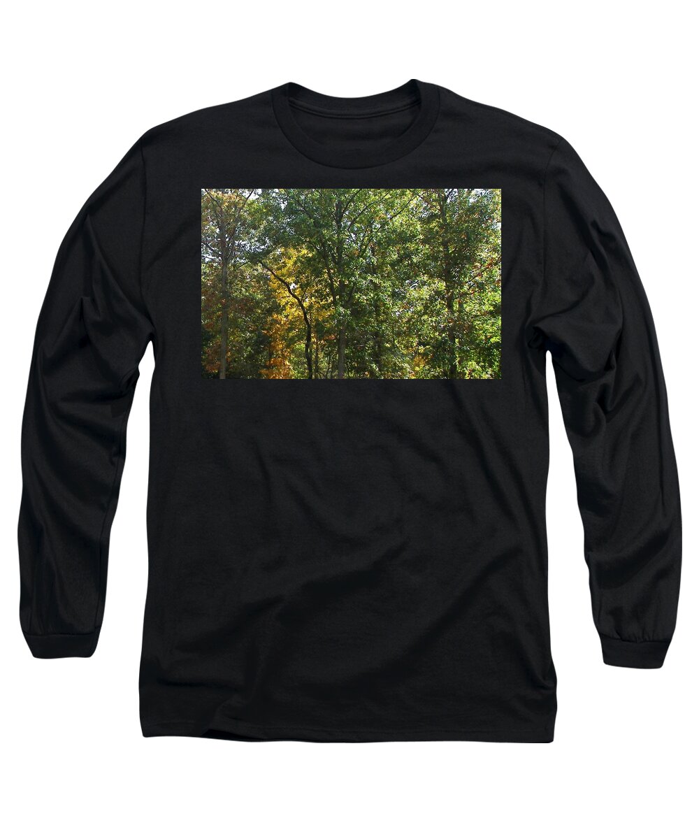 Nature Long Sleeve T-Shirt featuring the photograph Image of Fall by Pamela Hyde Wilson