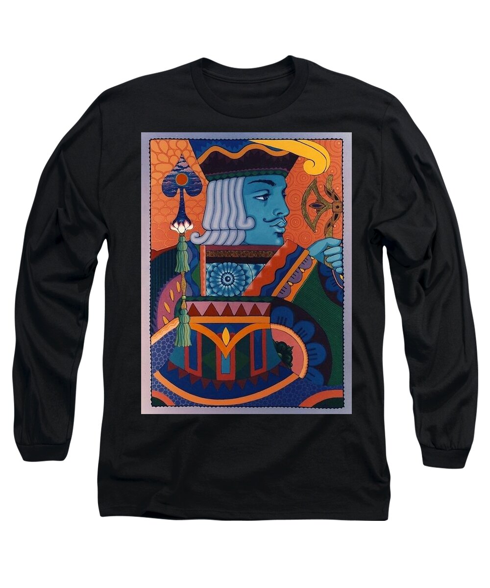 Jack Long Sleeve T-Shirt featuring the painting Jack by Richard Laeton