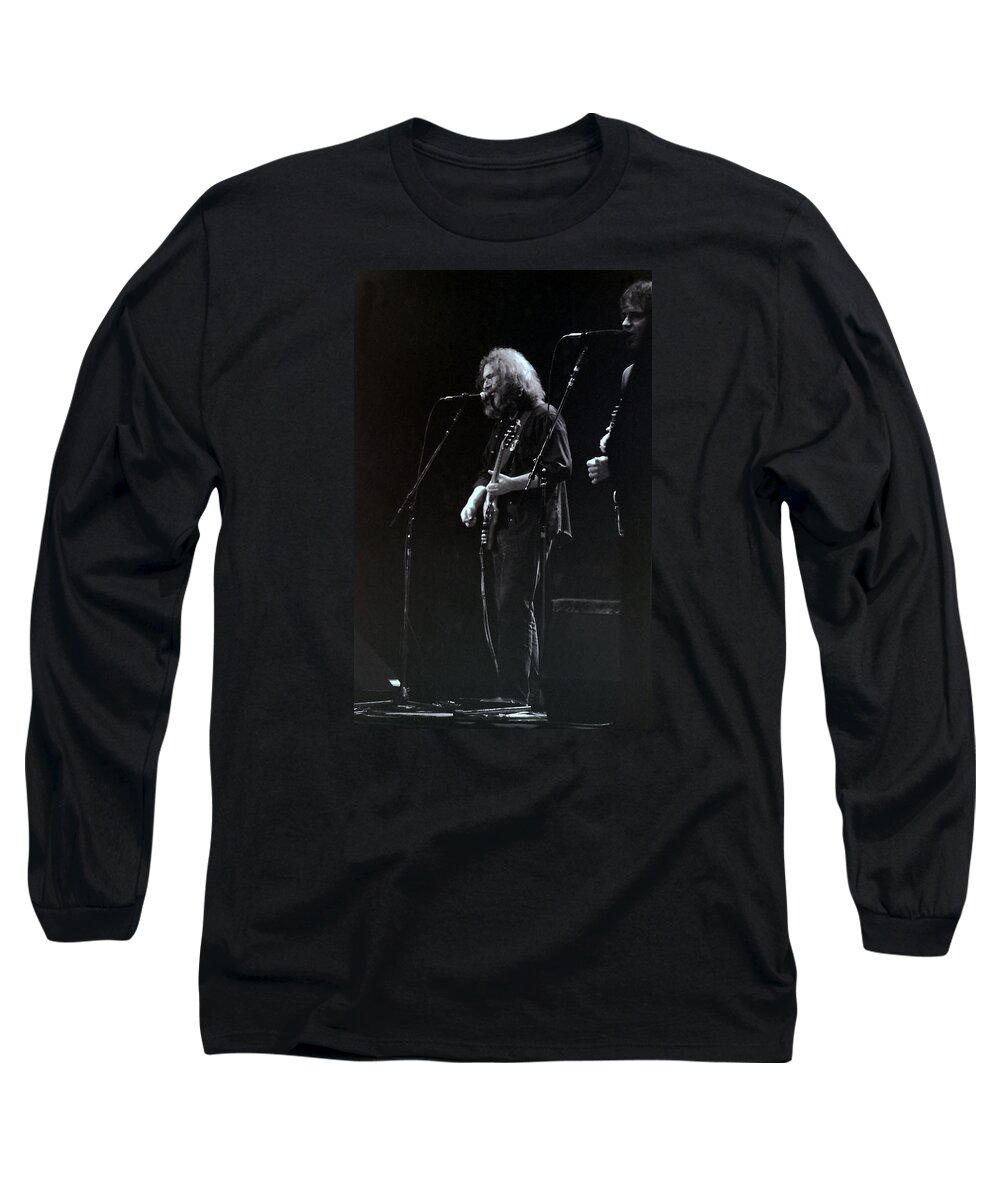 Jerry Garcia Long Sleeve T-Shirt featuring the photograph The Grateful Dead - East Coast by Susan Carella