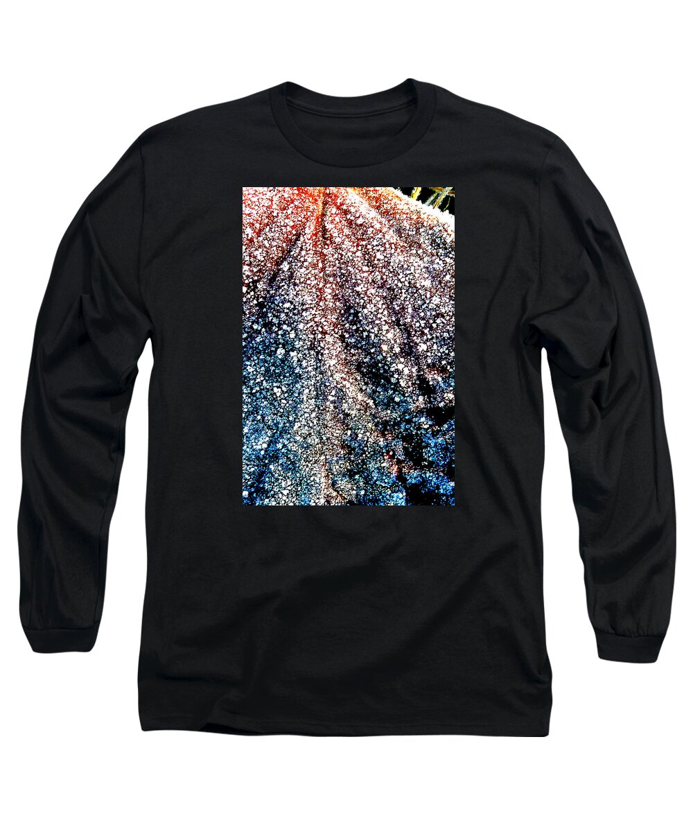 Orange Long Sleeve T-Shirt featuring the photograph Orange is warm and blue is cold by Steve Taylor
