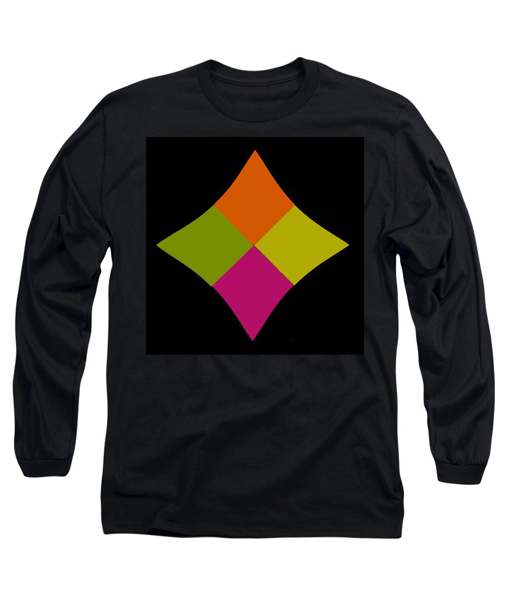Six Squared Long Sleeve T-Shirt featuring the photograph Six Squared At A Pinch by Steve Purnell