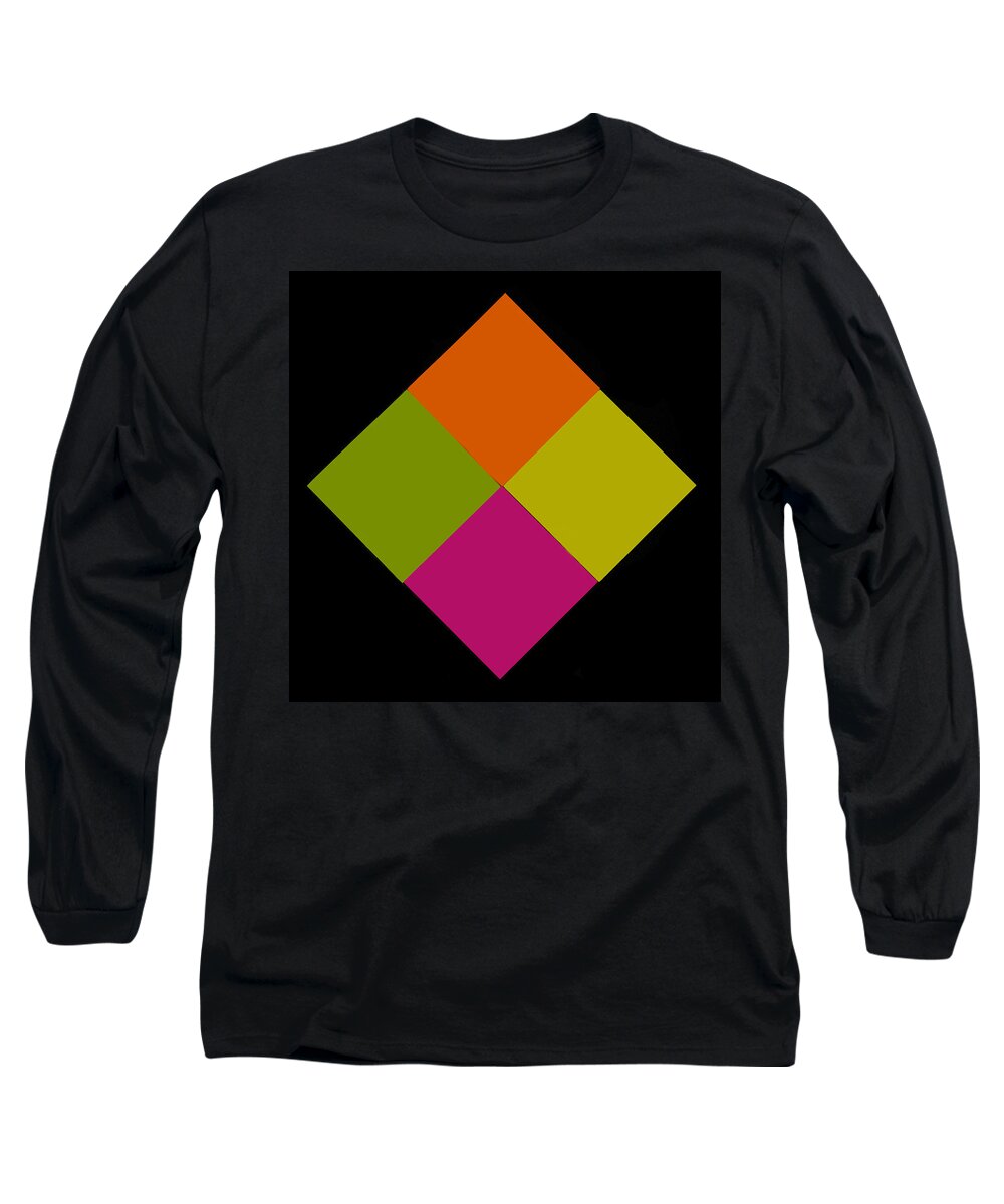 Six Squared Long Sleeve T-Shirt featuring the photograph Six Squared by Steve Purnell