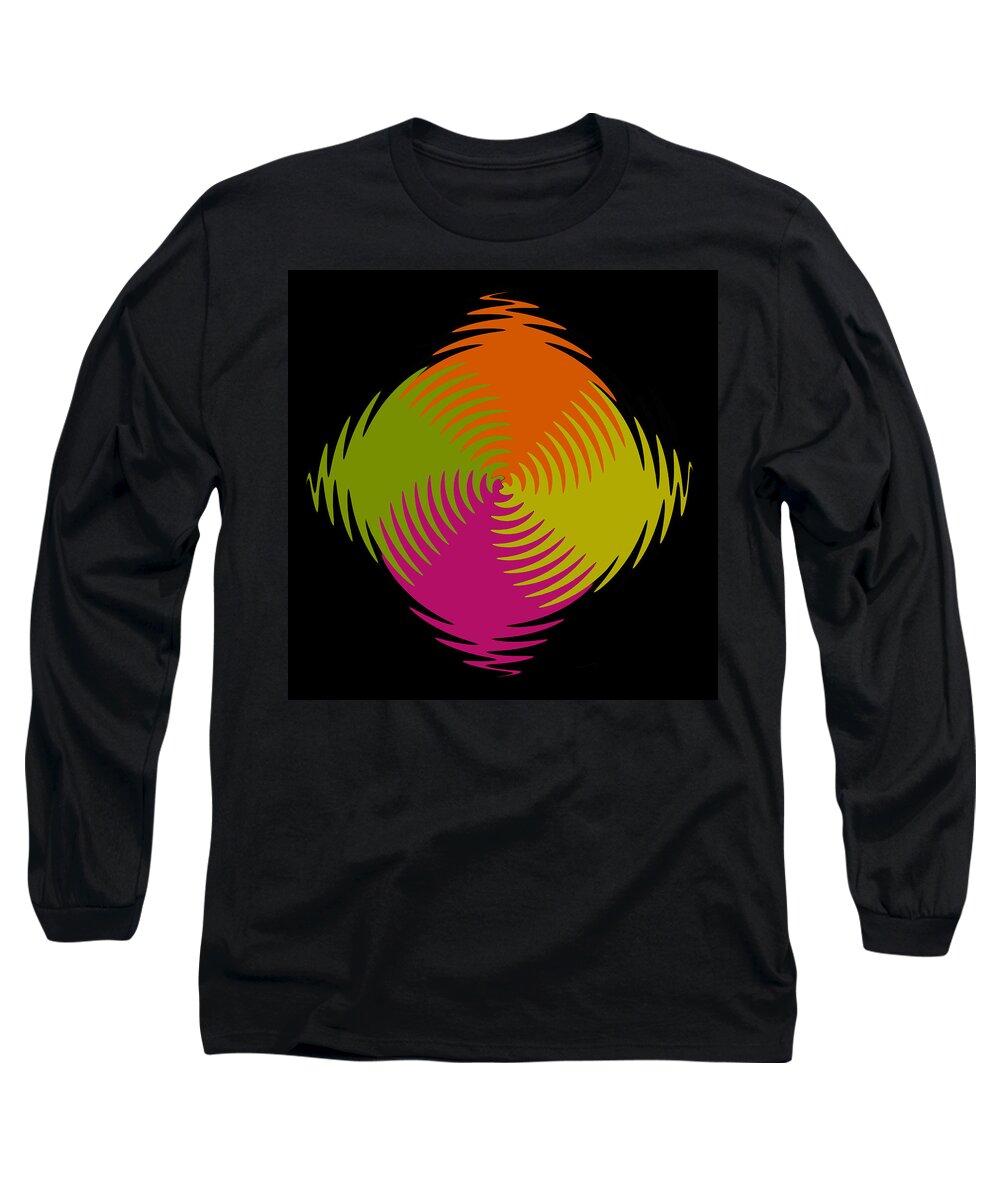 Six Squared Long Sleeve T-Shirt featuring the photograph Six Squared ZigZag by Steve Purnell