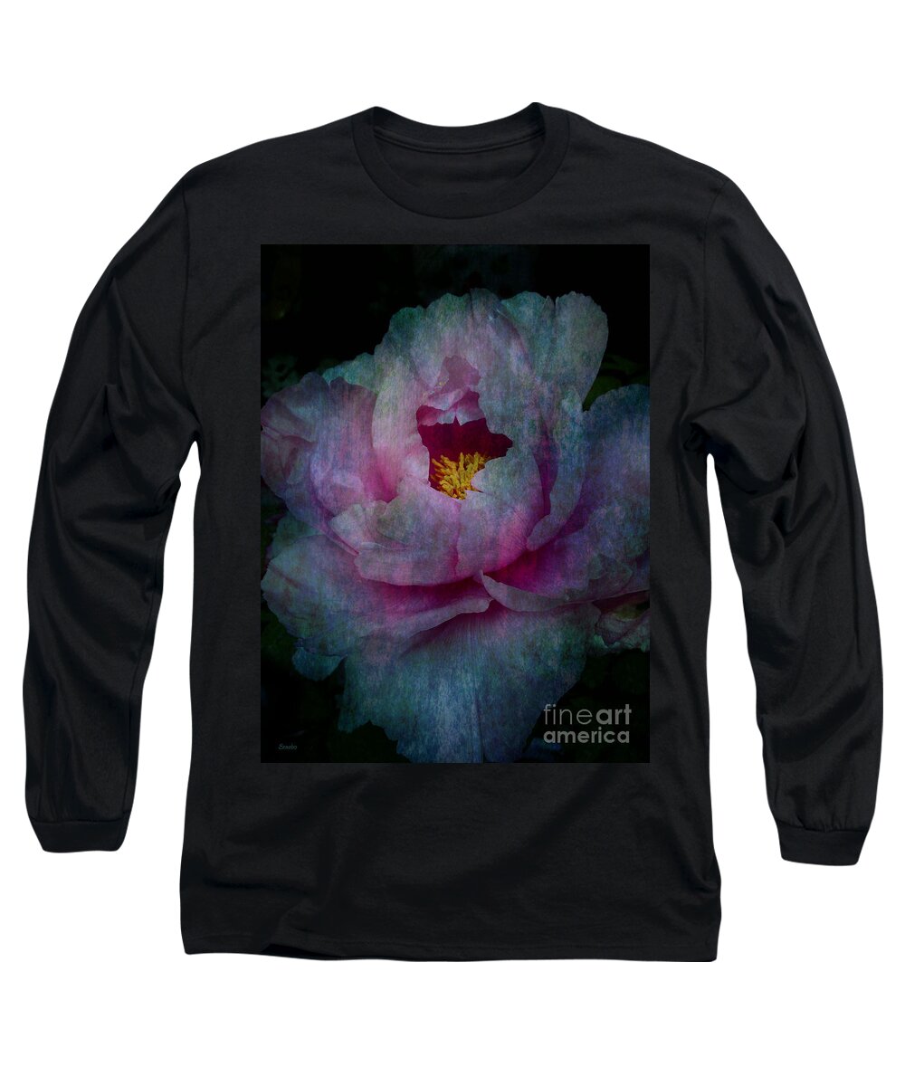 Flower Long Sleeve T-Shirt featuring the photograph Sorrow by Eena Bo