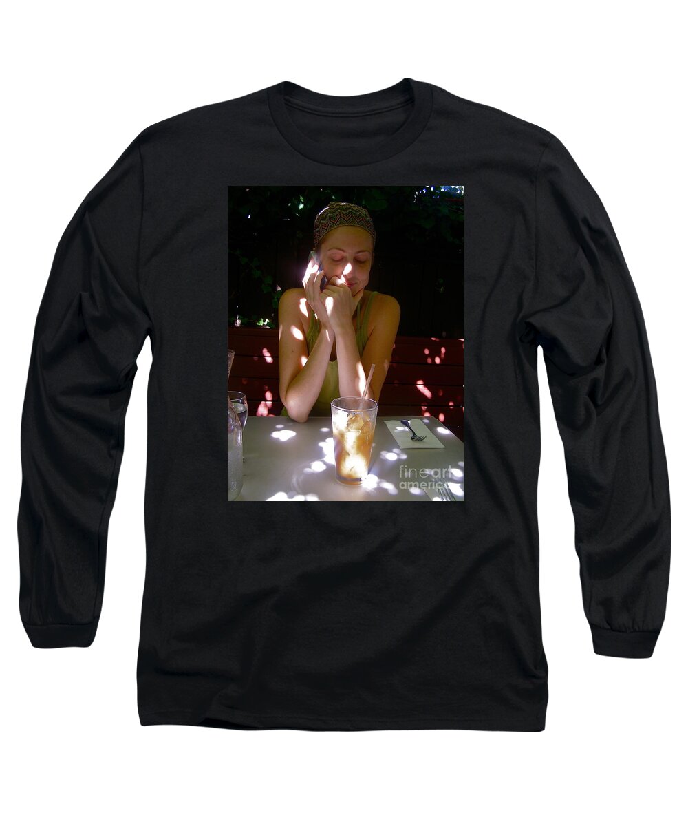 Sunlight Long Sleeve T-Shirt featuring the photograph Spotted in Sunlight by LeLa Becker