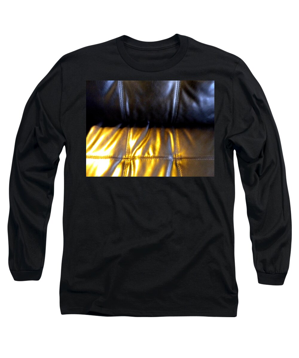 Sofa Long Sleeve T-Shirt featuring the photograph Sunkissed Comfort by Renate Wesley