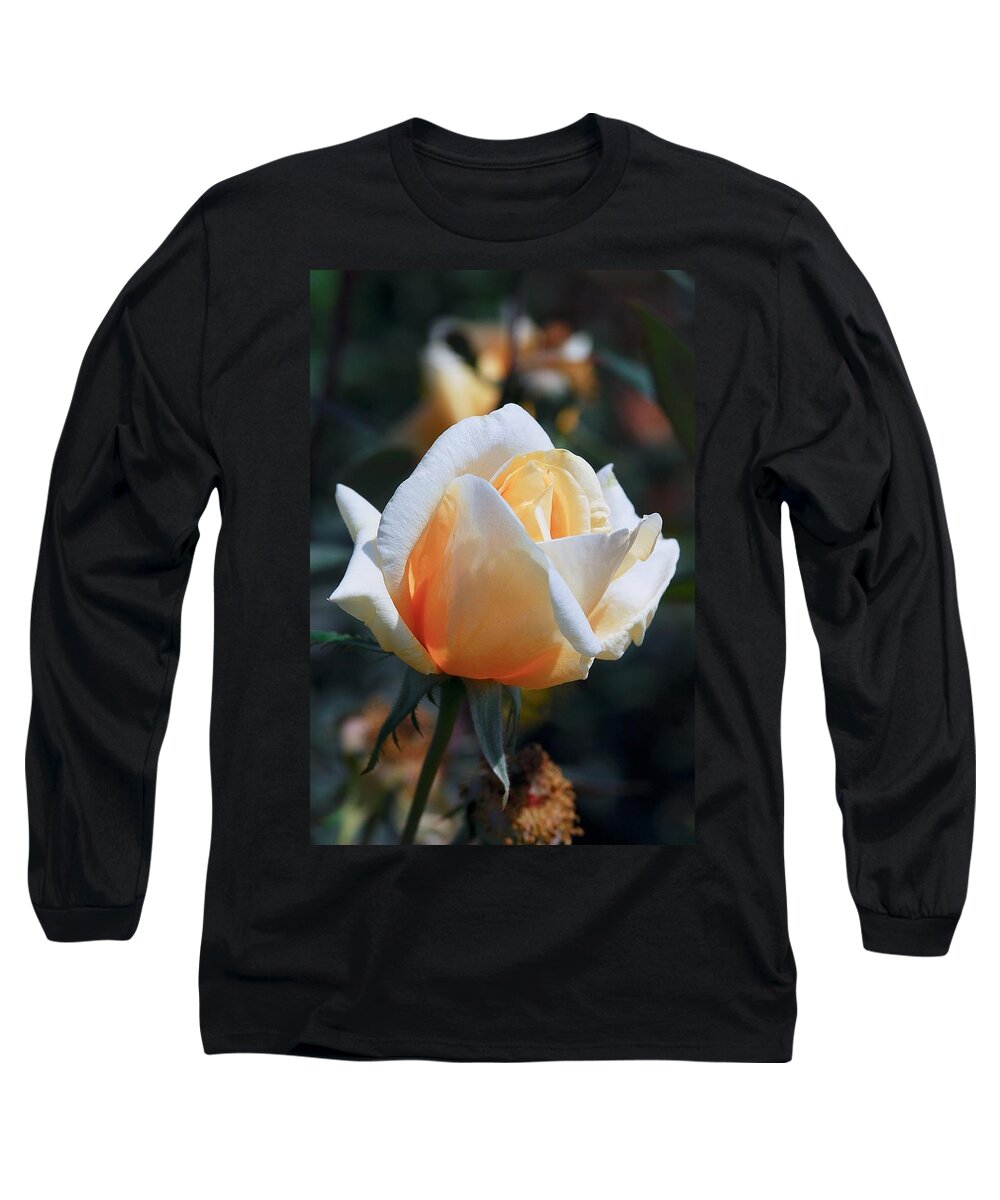 Rose Long Sleeve T-Shirt featuring the photograph The Rose by Fotosas Photography