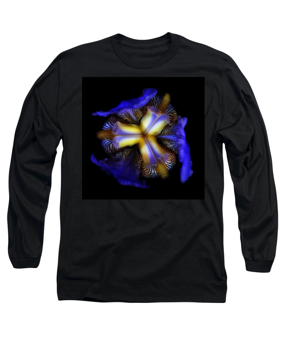 Flower Long Sleeve T-Shirt featuring the photograph Triad by Mark Fuller