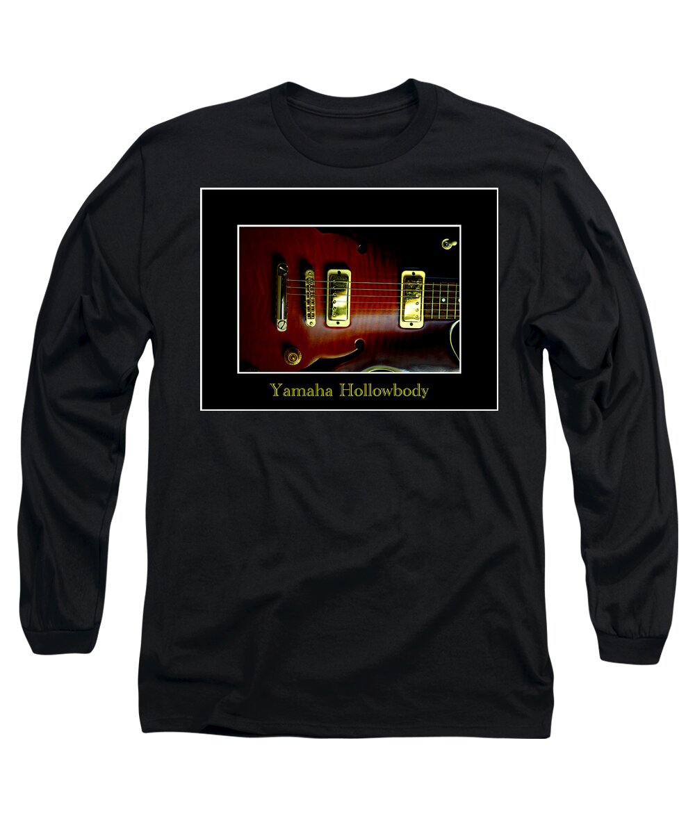 Yamaha Long Sleeve T-Shirt featuring the photograph Yamaha Hollowbody 4 by David Weeks