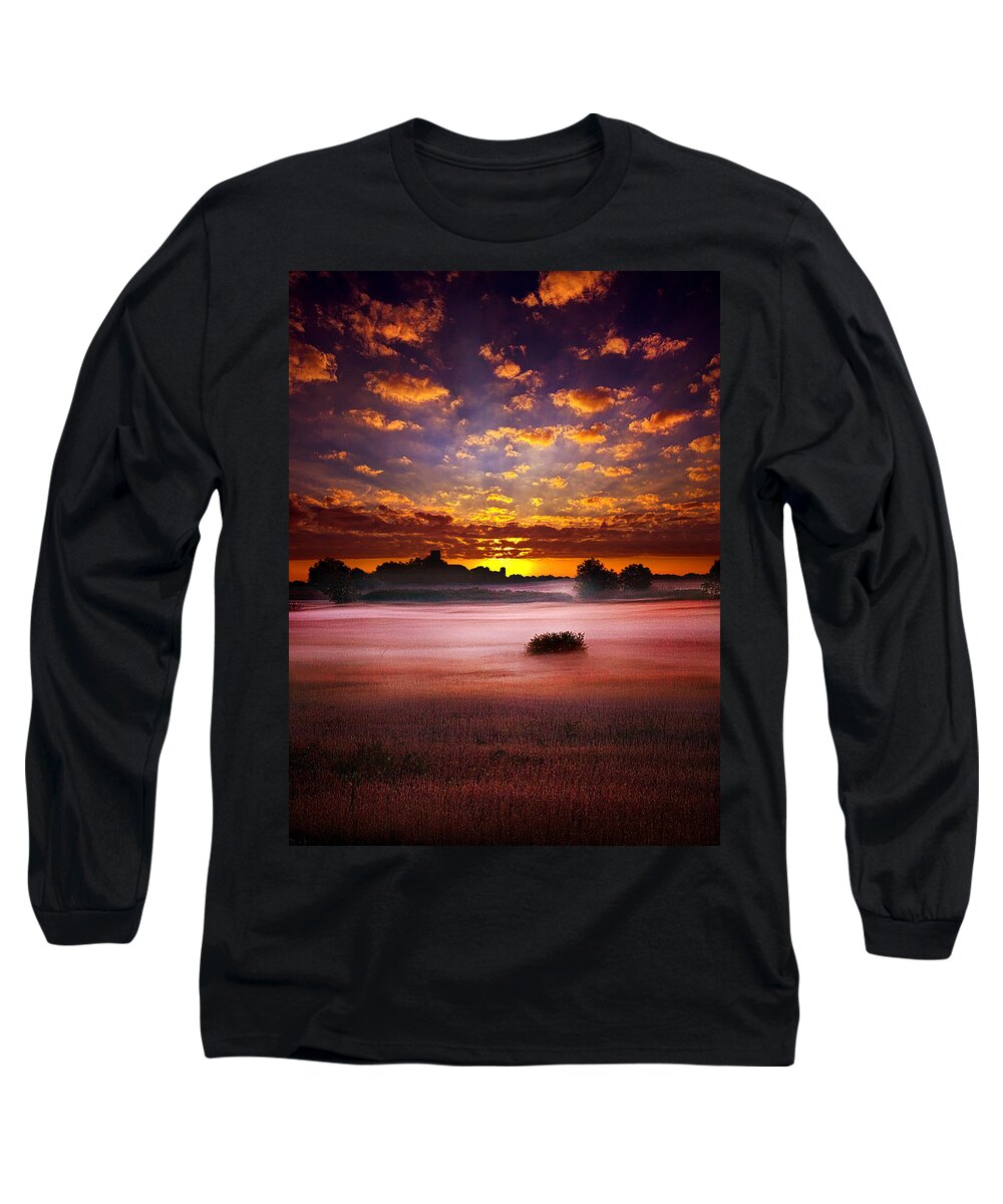 Horizons Long Sleeve T-Shirt featuring the photograph Quiescent by Phil Koch