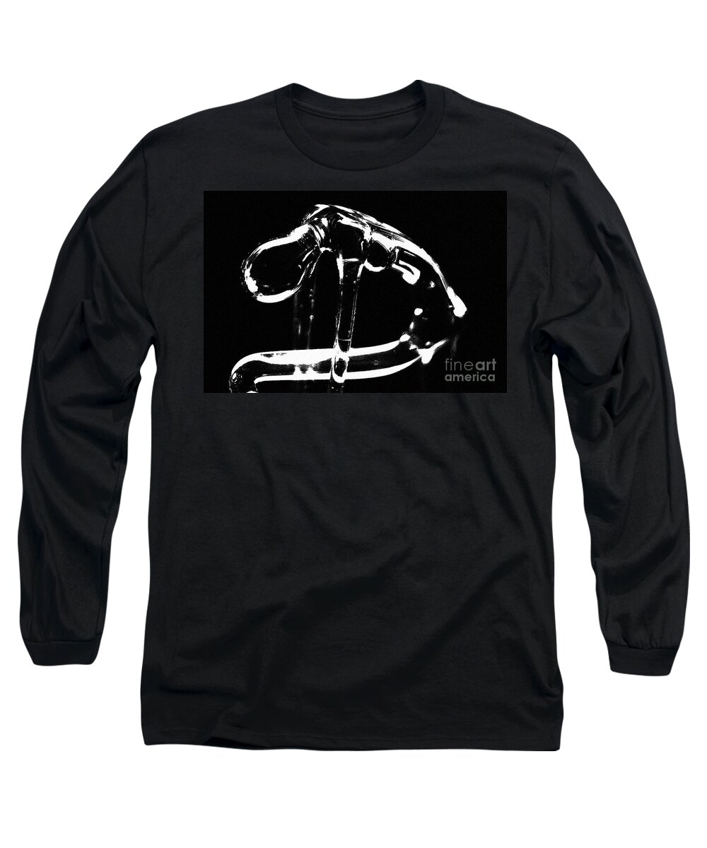 Black And White Long Sleeve T-Shirt featuring the photograph Grace 2 #1 by Eileen Gayle