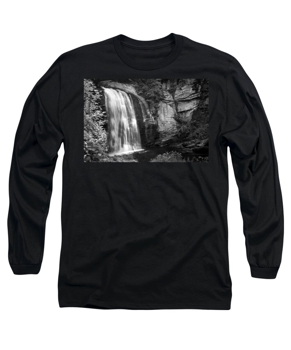 Nature Long Sleeve T-Shirt featuring the photograph Looking Glass Falls #1 by Howard Salmon