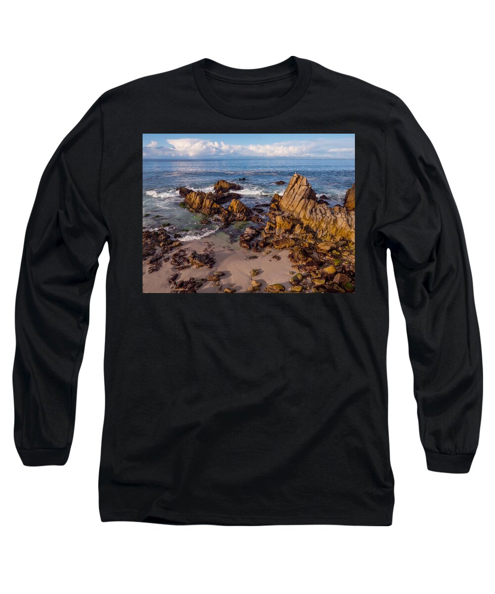 Lover's Point Long Sleeve T-Shirt featuring the photograph Lover's Point #1 by Derek Dean