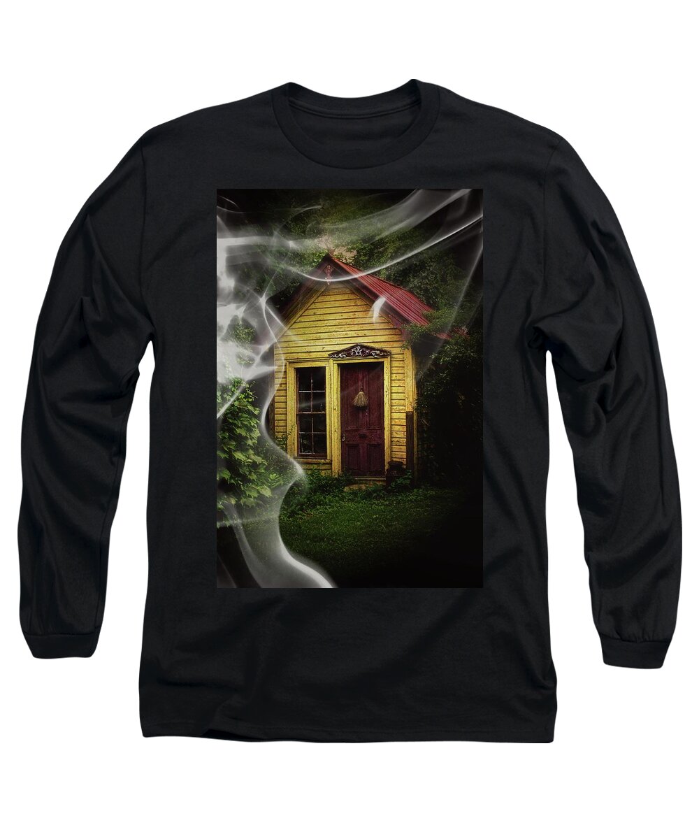 Cottage Long Sleeve T-Shirt featuring the photograph Swept Away #1 by Jessica Brawley