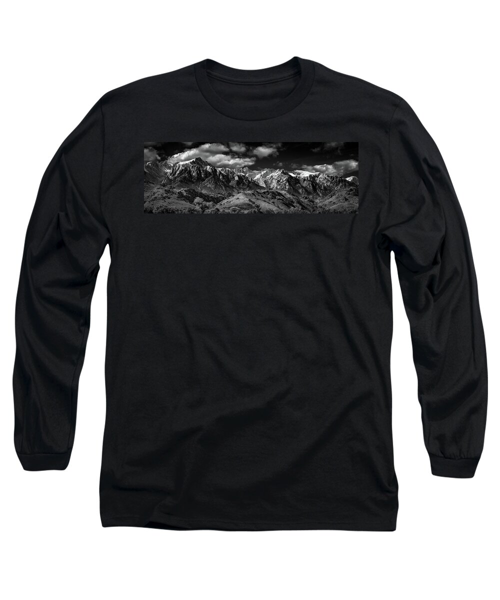 Landscape Long Sleeve T-Shirt featuring the photograph The Majestic Sierras #1 by Bruce Bonnett