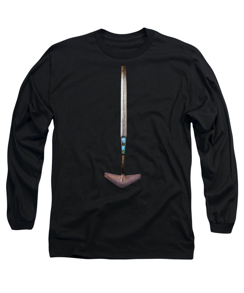 Antique Long Sleeve T-Shirt featuring the photograph Tools On Wood 50 #1 by YoPedro