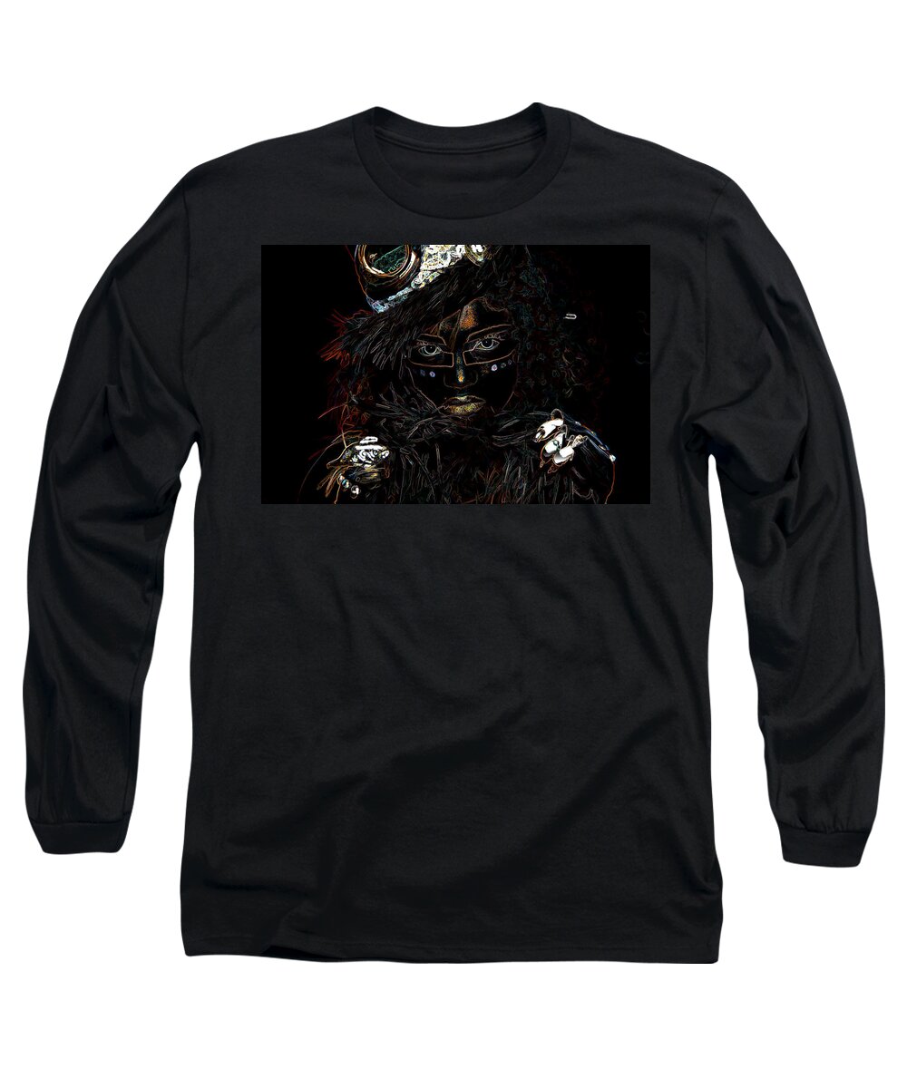 Voodoo Long Sleeve T-Shirt featuring the photograph Voodoo Woman #1 by Hugh Smith