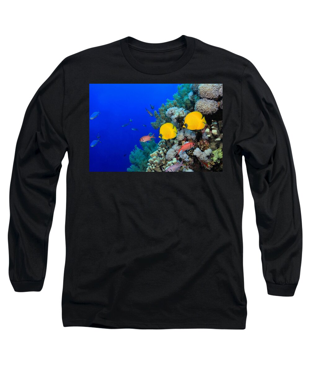 Fish Long Sleeve T-Shirt featuring the digital art Fish #12 by Super Lovely