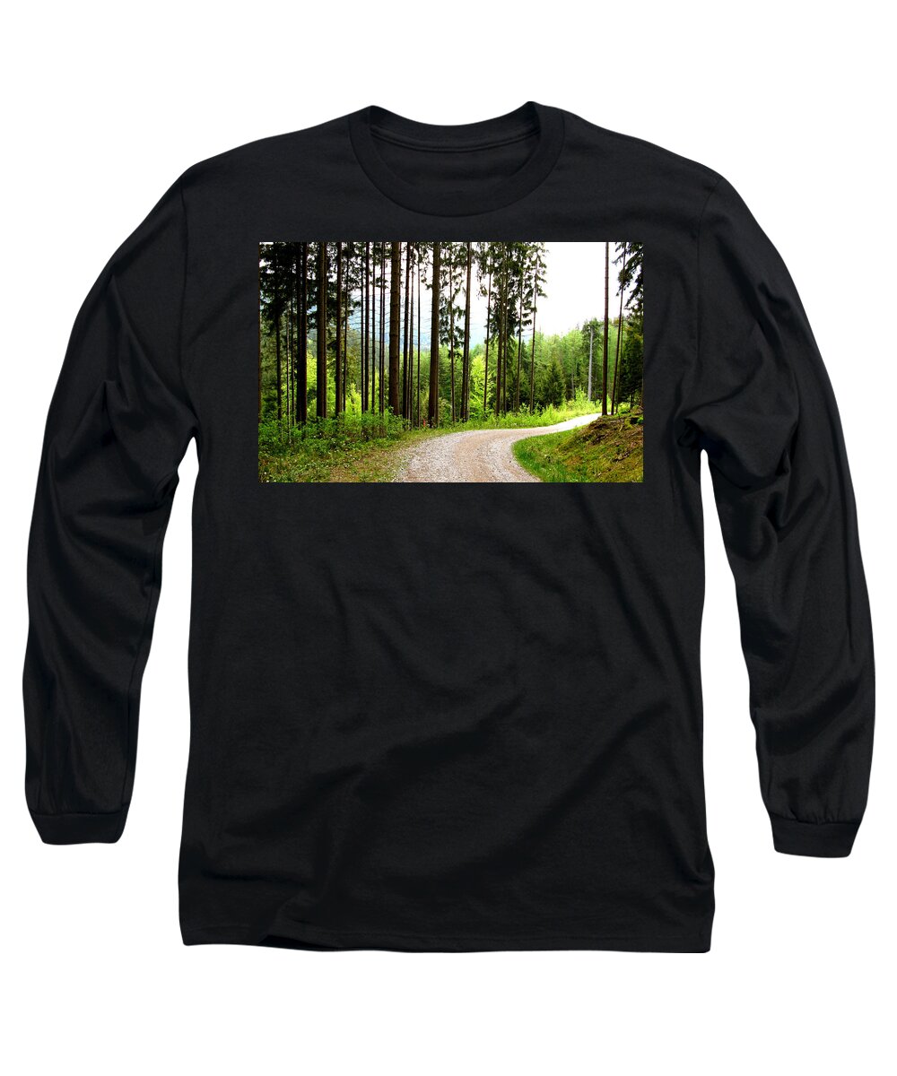 Path Long Sleeve T-Shirt featuring the photograph Path #16 by Jackie Russo