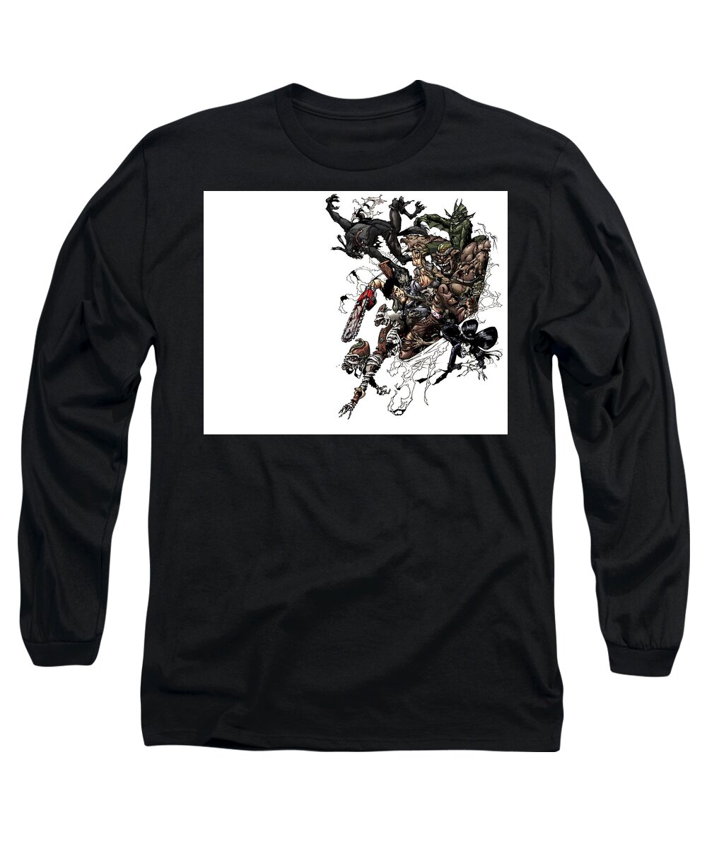 Other Long Sleeve T-Shirt featuring the digital art Other #2 by Maye Loeser