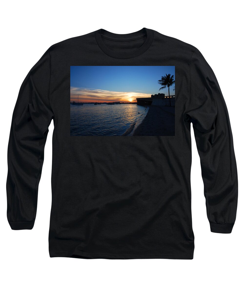  Long Sleeve T-Shirt featuring the photograph 2- Sunset In Paradise by Joseph Keane