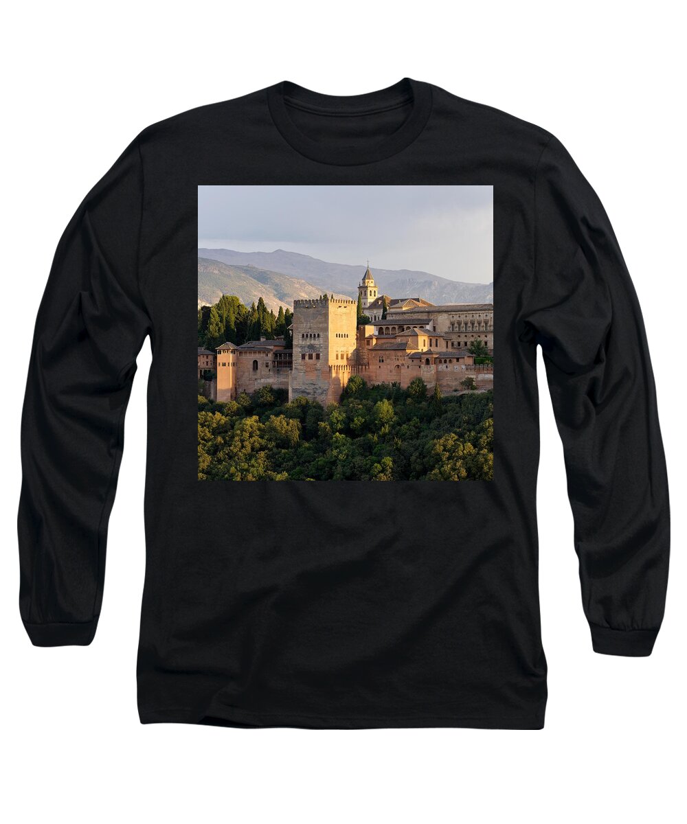 Alhambra Long Sleeve T-Shirt featuring the photograph The Alhambra #2 by Stephen Taylor