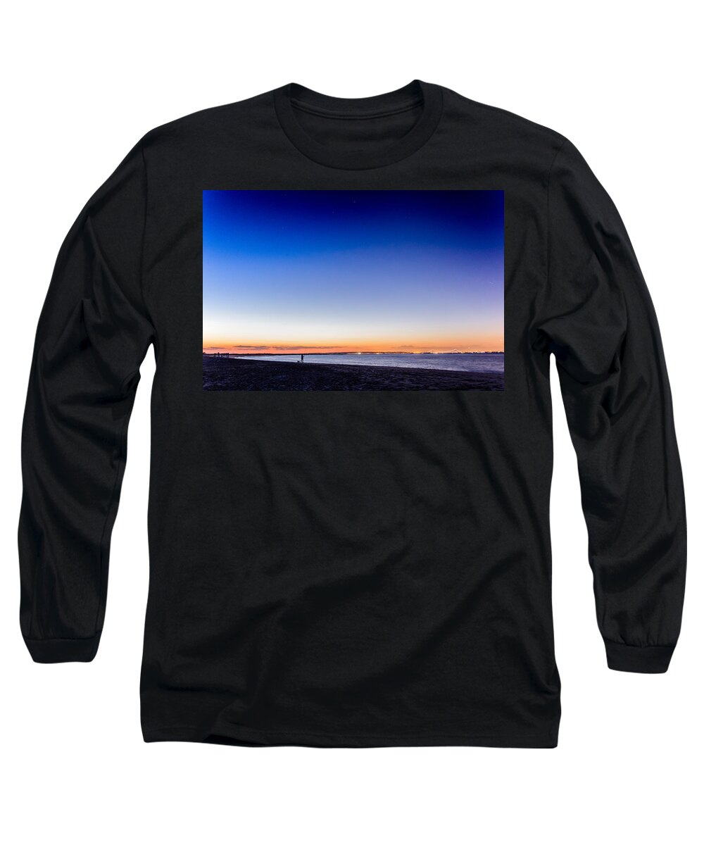 Brooklyn Long Sleeve T-Shirt featuring the photograph Twilight #2 by SAURAVphoto Online Store