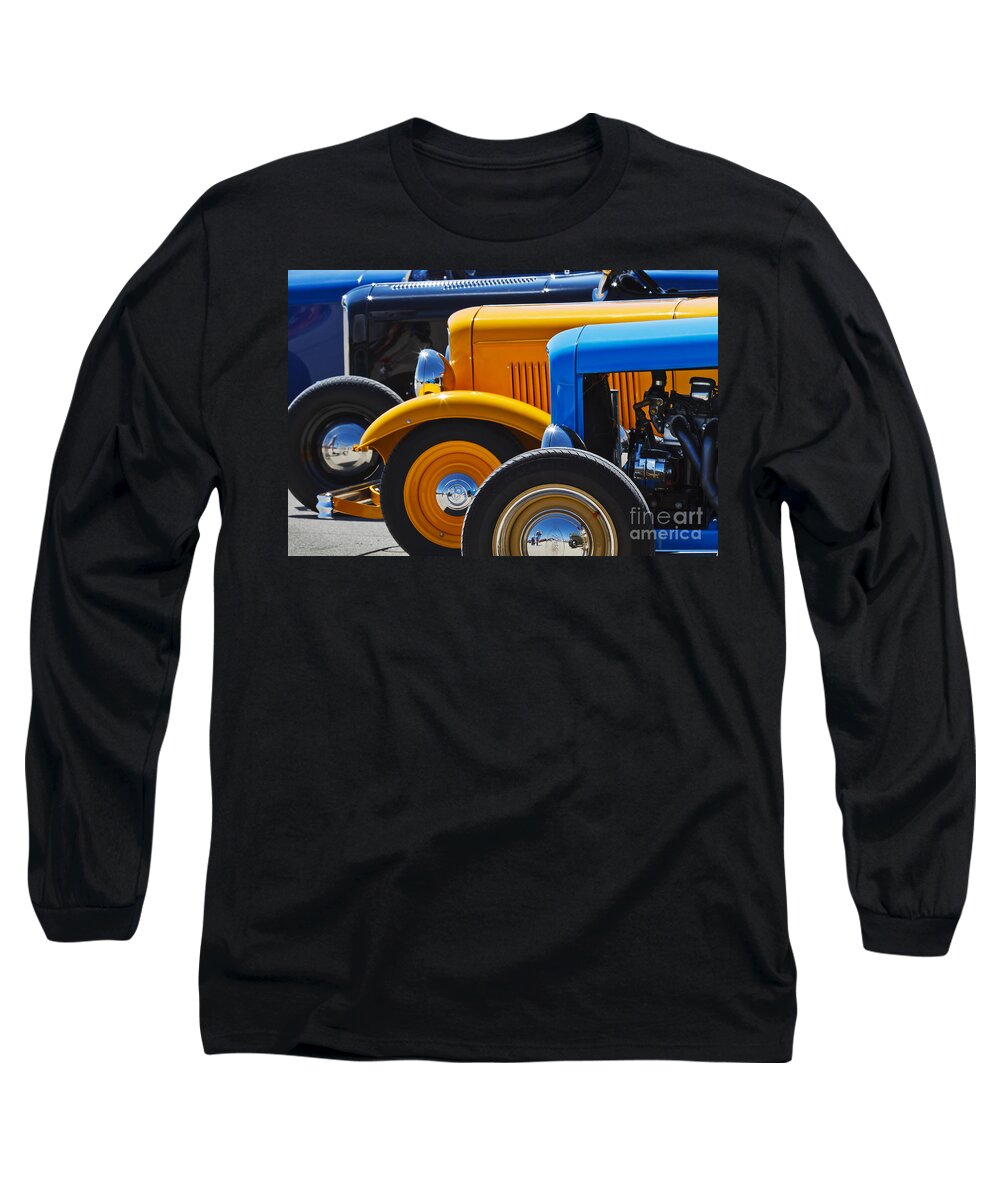 Transportation Long Sleeve T-Shirt featuring the photograph '32 X 3 #32 by Dennis Hedberg