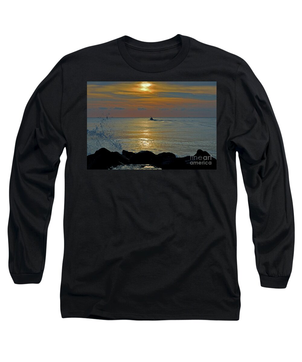  Long Sleeve T-Shirt featuring the photograph 4- Into The Day by Joseph Keane