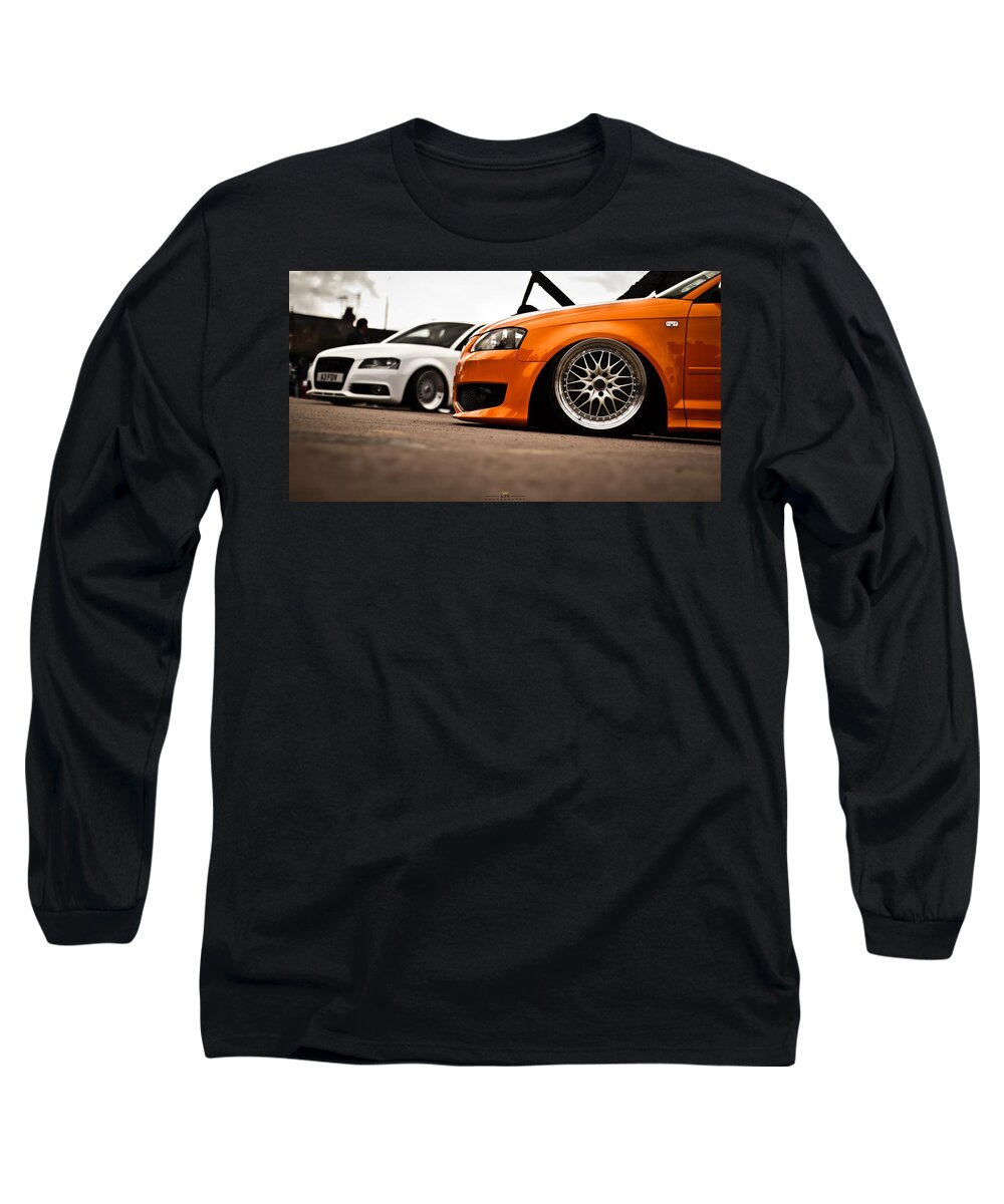 Tuned Long Sleeve T-Shirt featuring the digital art Tuned #6 by Maye Loeser