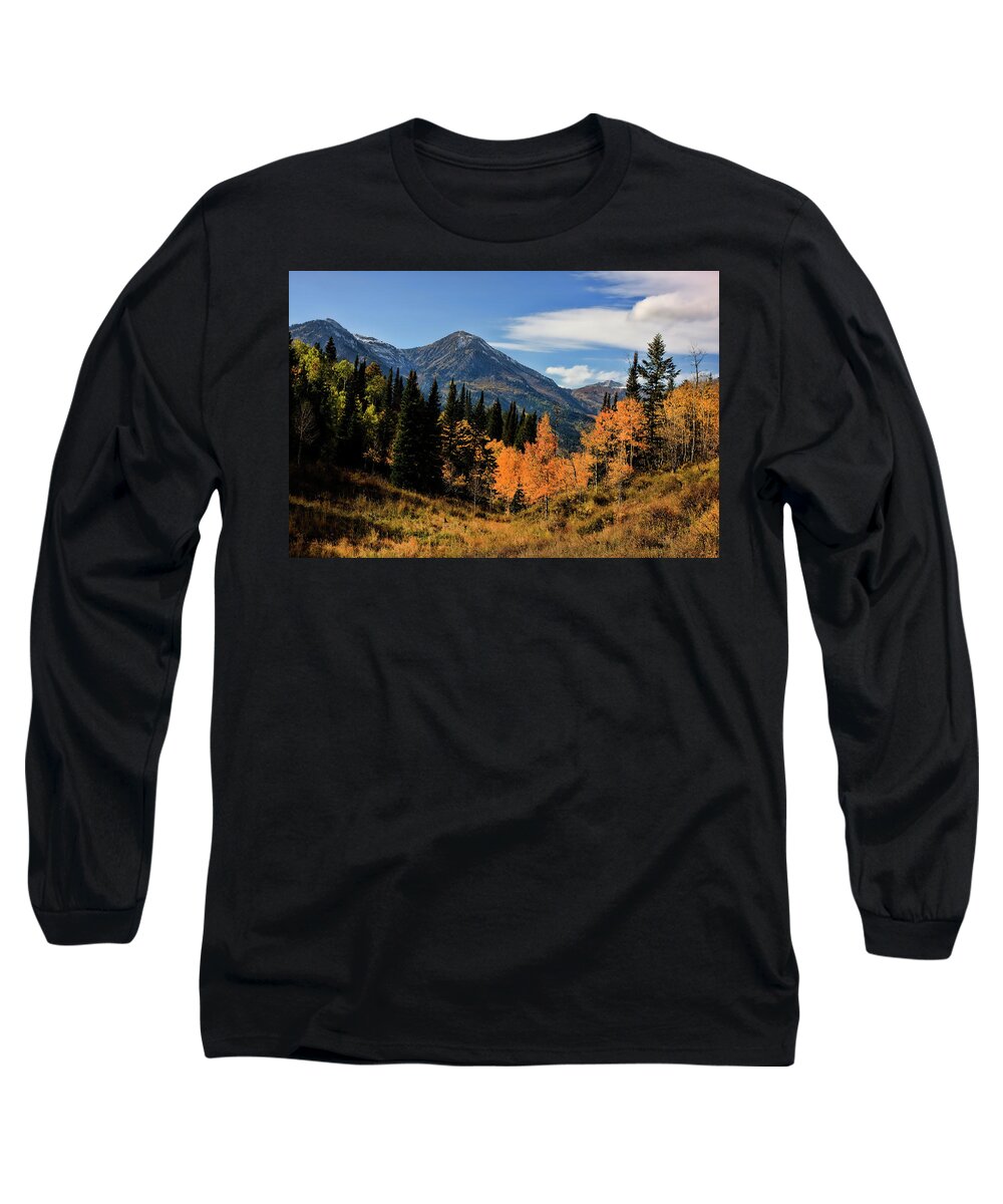 Autumn Long Sleeve T-Shirt featuring the photograph Rocky Mountain Fall #7 by Mark Smith