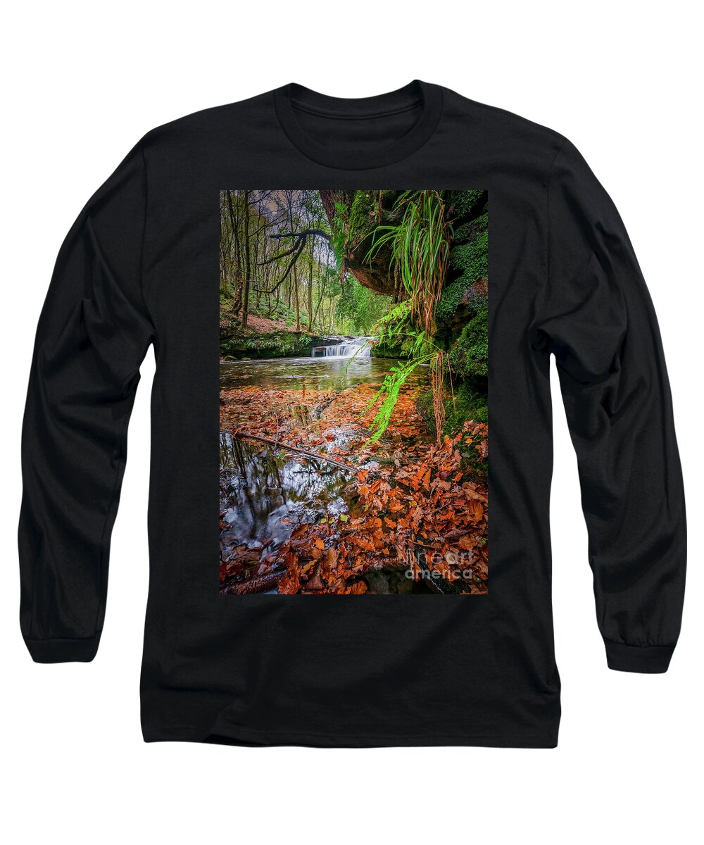 Waterfall Long Sleeve T-Shirt featuring the photograph Harden Beck #9 by Mariusz Talarek
