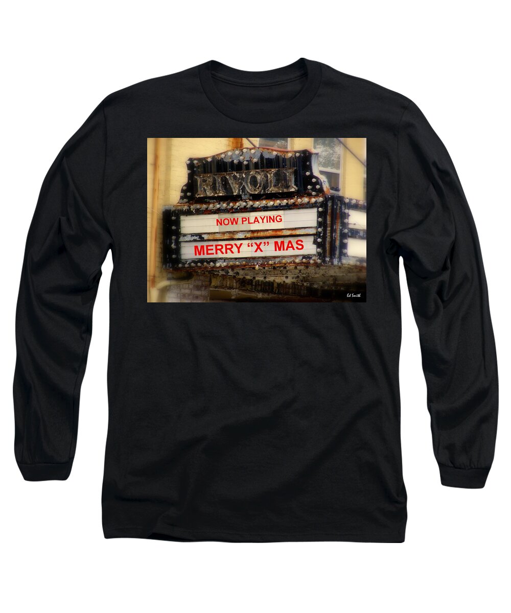 An X Rated Holiday Long Sleeve T-Shirt featuring the photograph An X Rated Holiday by Edward Smith