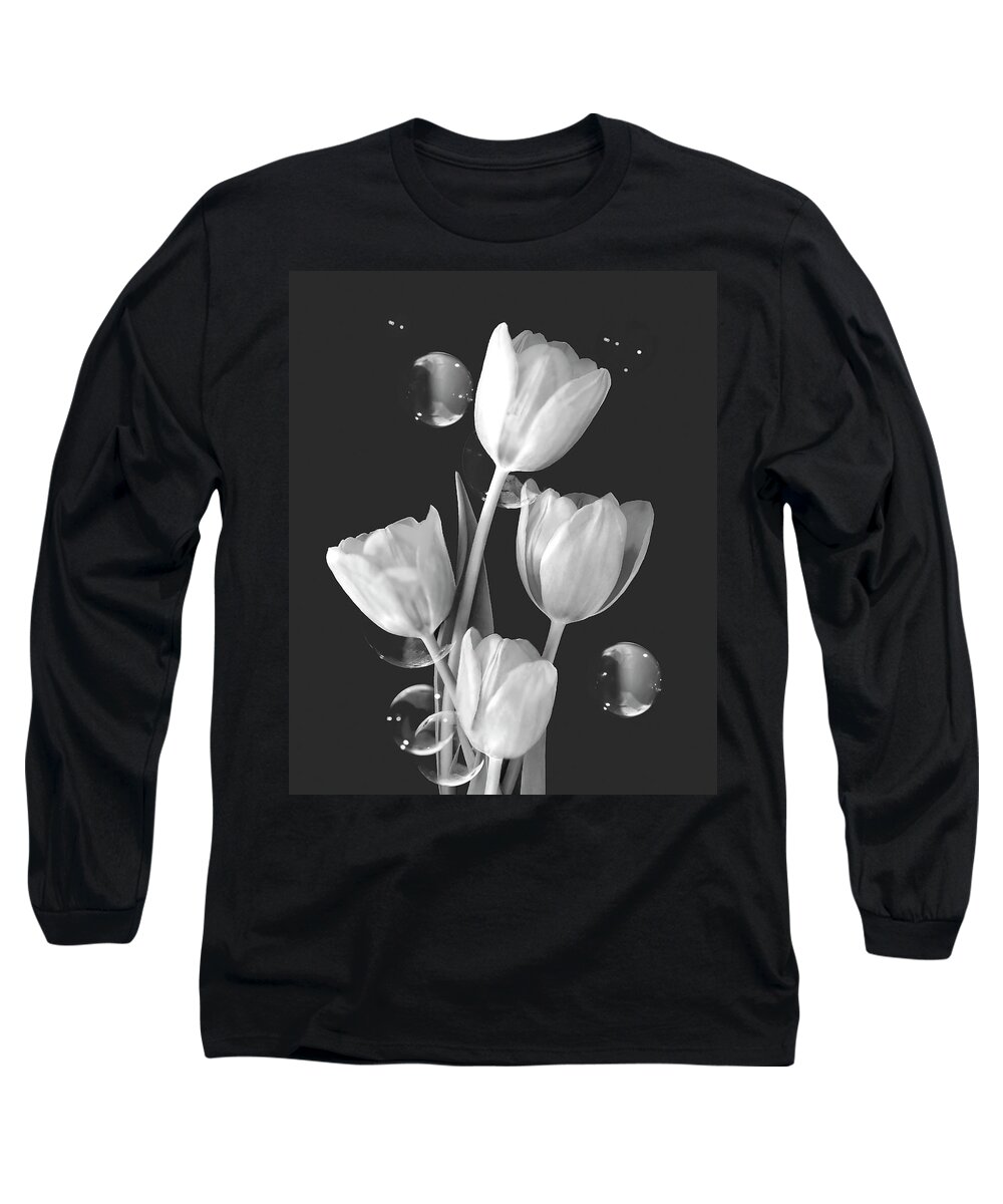 Tulip Long Sleeve T-Shirt featuring the photograph Artistic Tulip Bouquet 2 by Johanna Hurmerinta