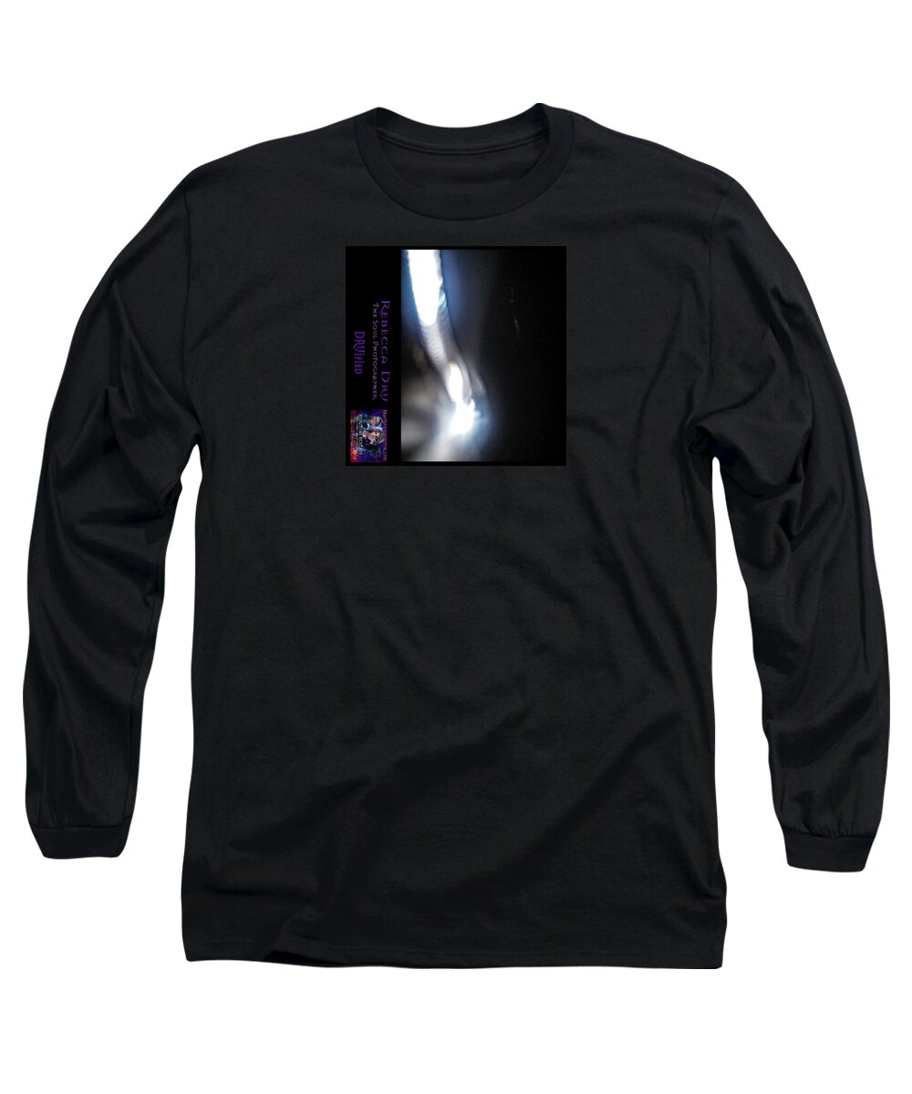 Rebecca Dru Long Sleeve T-Shirt featuring the photograph Light Frequency Energy Transfer by Rebecca Dru